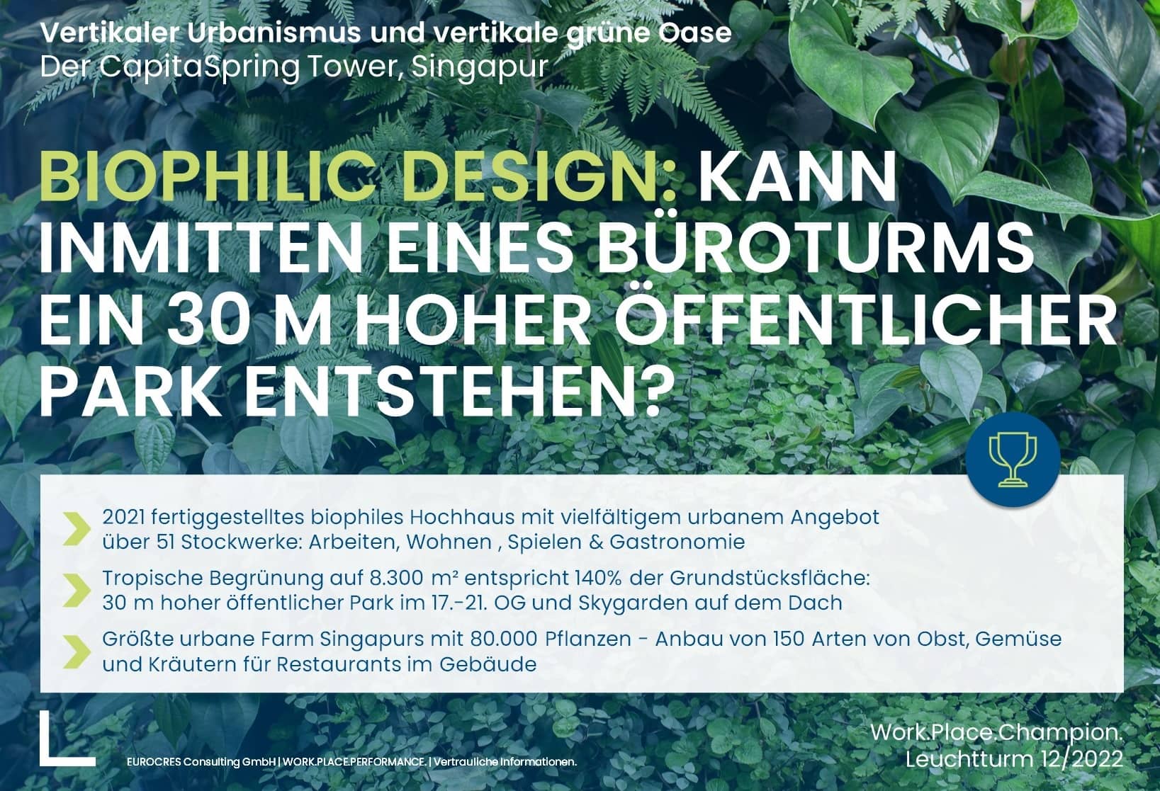 Kann inmitten eines Büroturms ein 30m hoher öffentlicher Park entstehen?