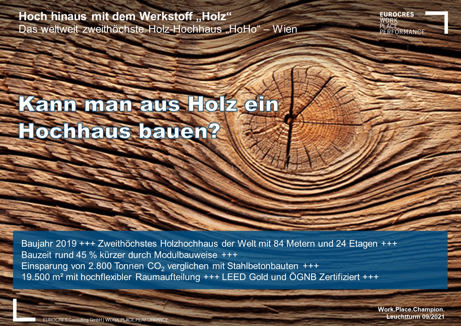 Kann man aus Holz ein Hochhaus bauen?