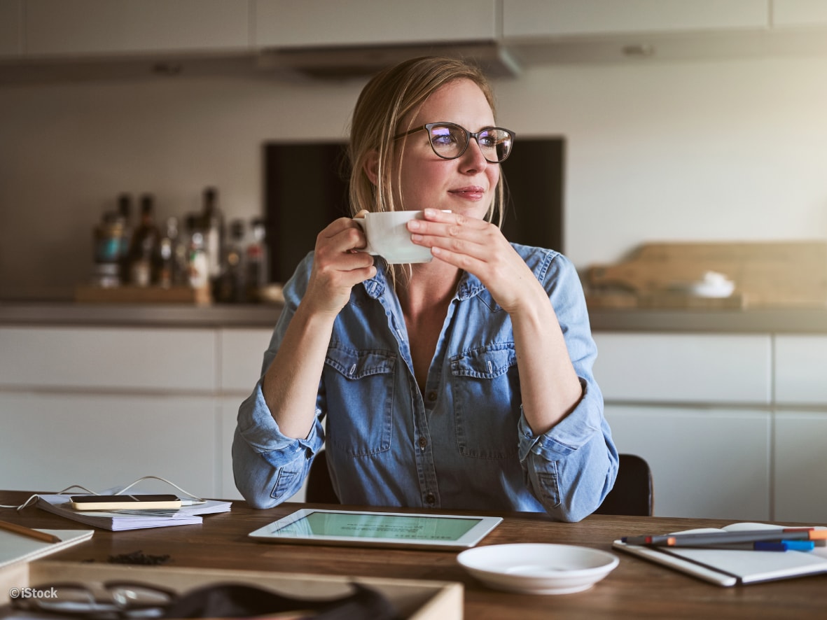 How to work remotely #1: Am heimischen Schreibtisch.