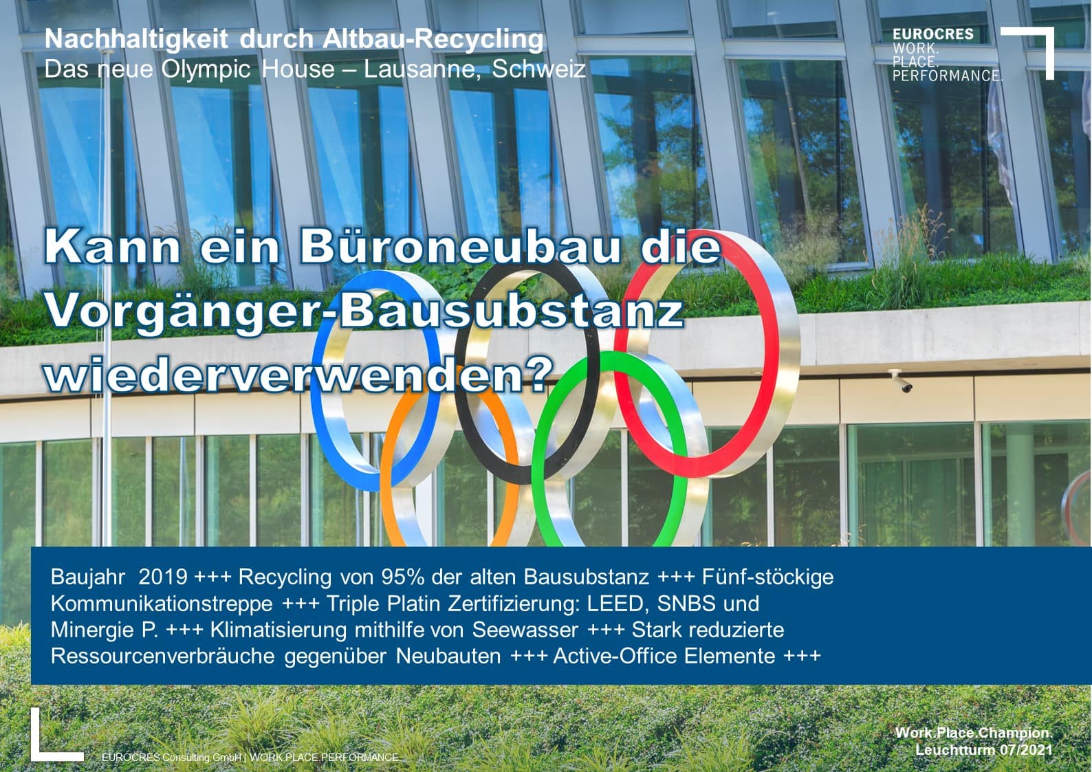 Kann ein Büroneubau die Vorgänger-Bausubstanz wiederverwenden?